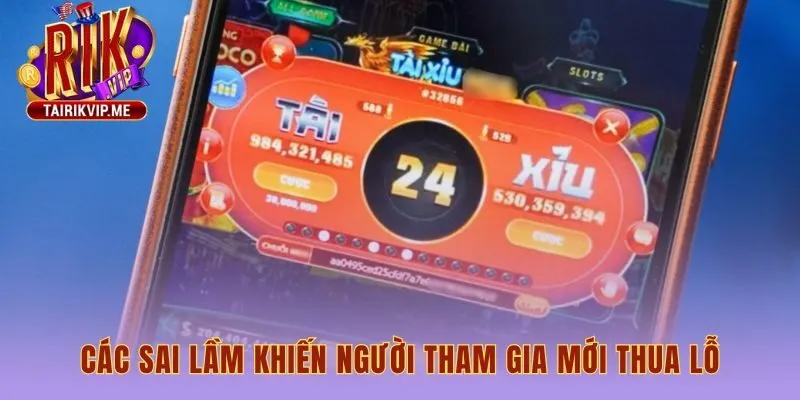 Nhận diện sai lầm giúp cách chơi tài xỉu online luôn thắng